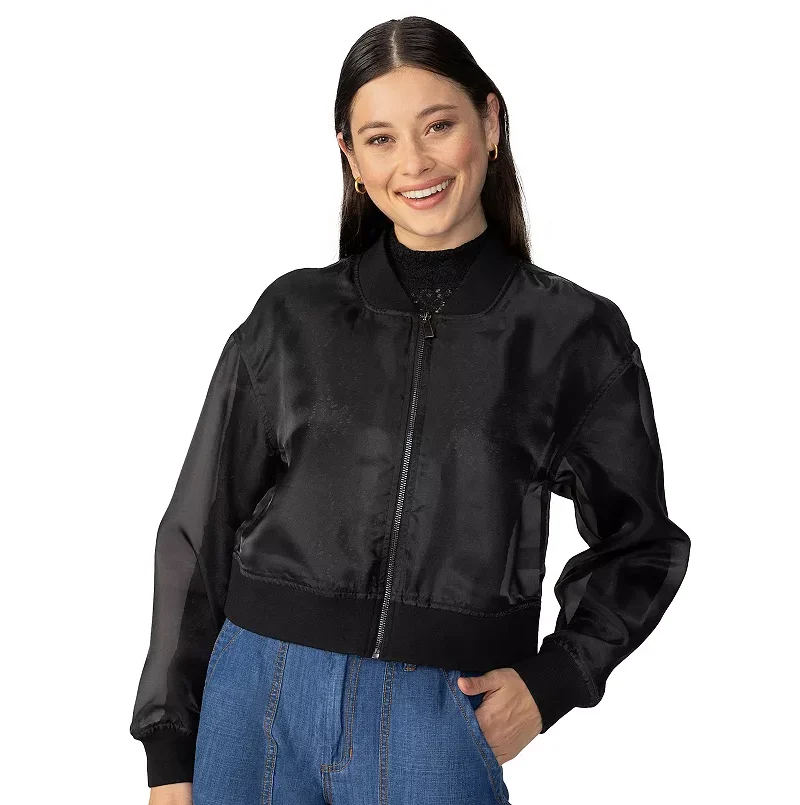 Women's Fashion Modern Supply by Sanctuary Organza Bomber Jacket