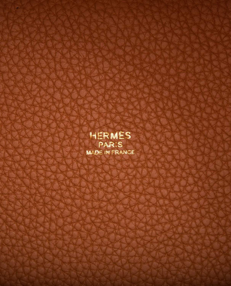 Women's Fashion Hermes Picotin Lock 18 Gold Clemence Gold Hardware - Image 8